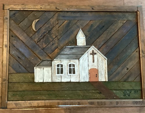 Ooak framed white - ooak,